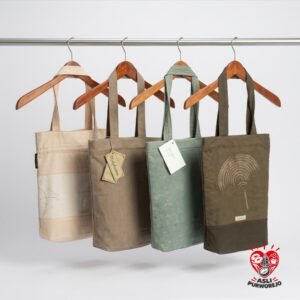 Tote Bag Kanvas Wanita Aesthetic